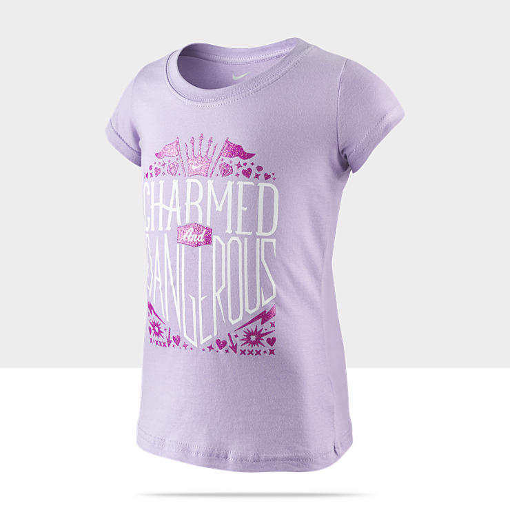 Nike Charmed and Dangerous Pre School Girls T Shirt 369605_280_A