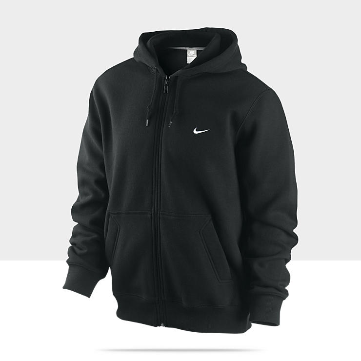 Nike Classic Fleece Full Zip Mens Hoodie 341573_010_A