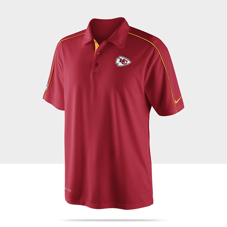 Nike Coachs 1 NFL Chiefs Mens Polo 474406_657_A