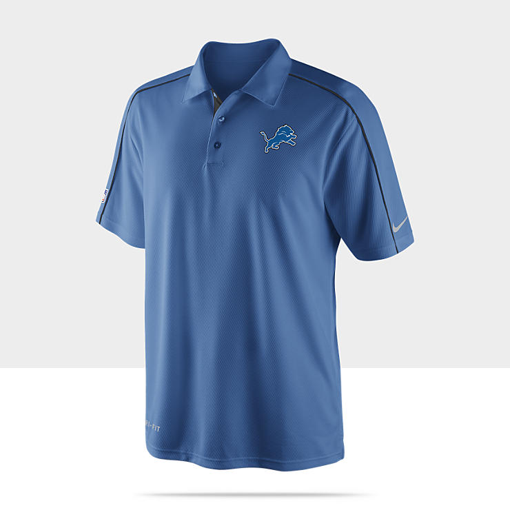 Nike Coachs 1 NFL Lions Mens Polo 474401_484_A