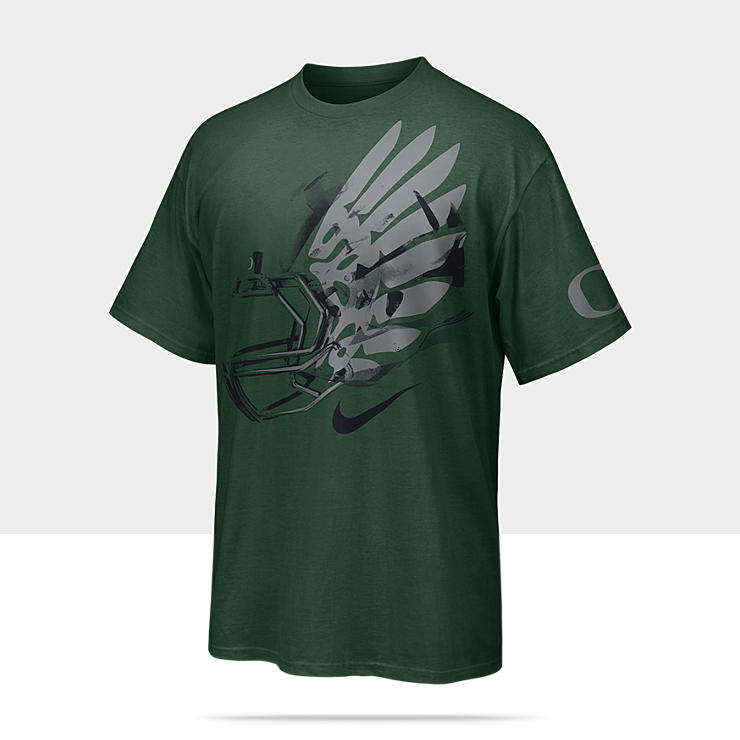 Nike College Helmet Oregon Mens T Shirt 00028232X_OD1_A