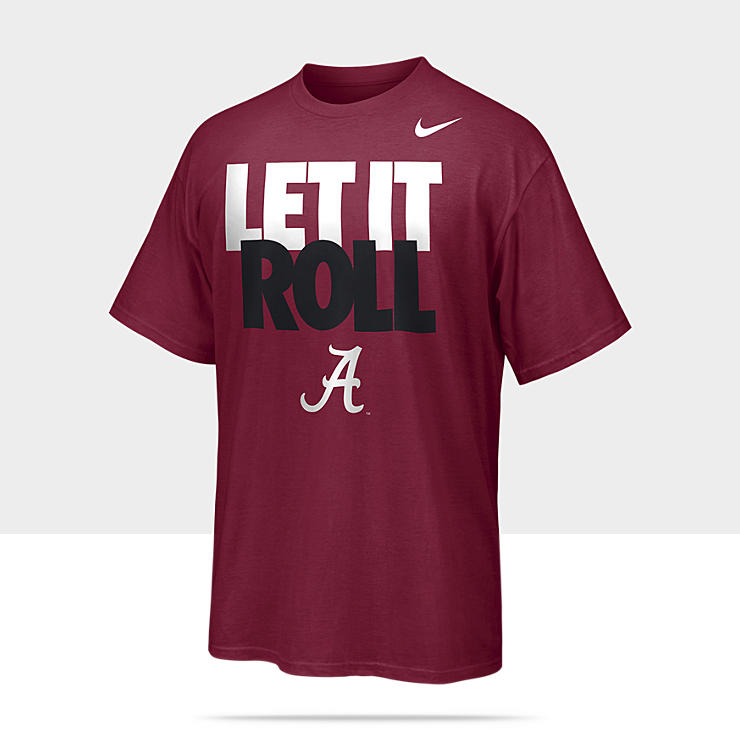 Nike College Let It Roll (Alabama) Mens T Shirt 00028295X_AL1_A