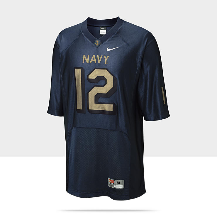   Store. Nike College Rivalry Twill #12 (Navy) Mens Football Jersey