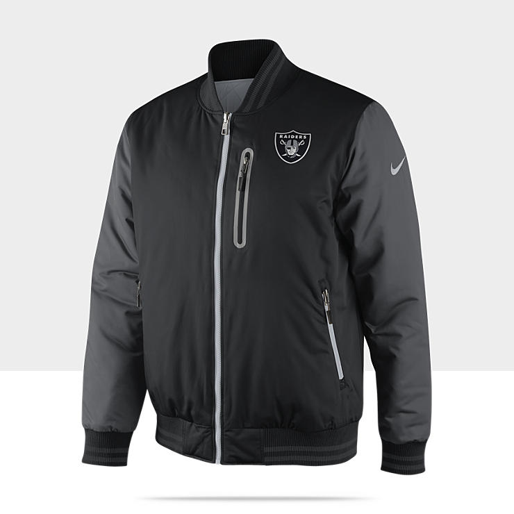 Nike Store. Nike Defender (NFL Raiders) Men's Reversible Jacket