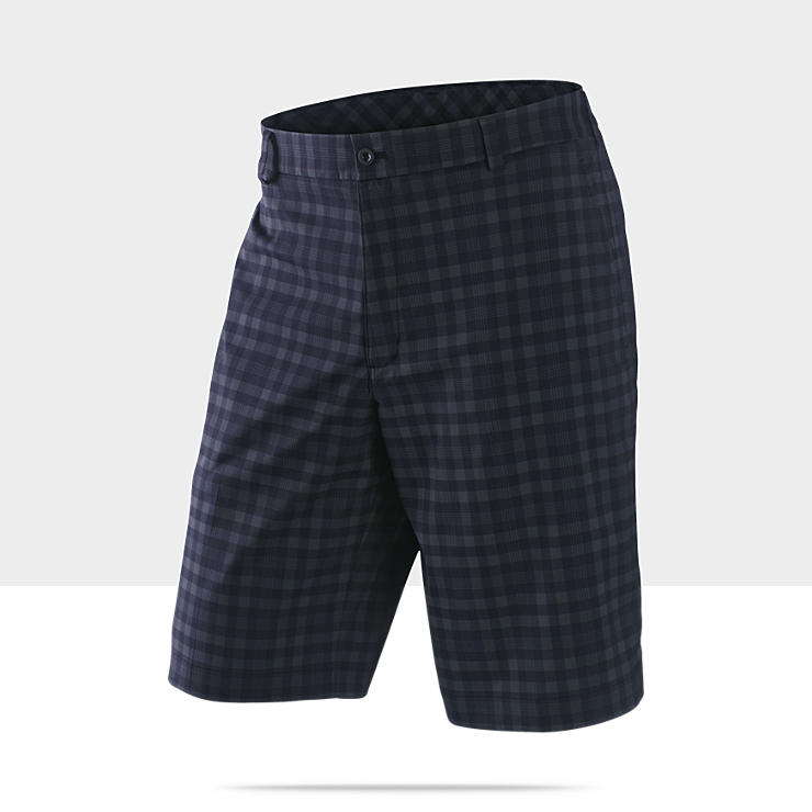 Nike Dri FIT Core Plaid Mens Golf Shorts 452712_010_A