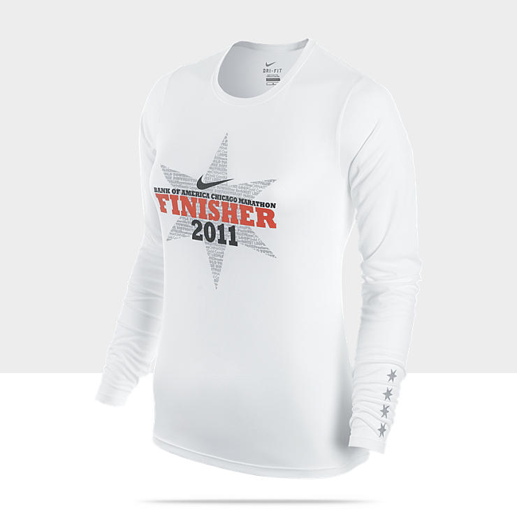  Nike Dri FIT Finisher (2011 Chicago Marathon) Womens 