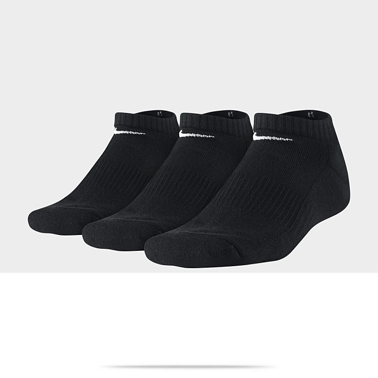   dri fit half cushioned no show youth socks medium 3 pair $ 12 00 5