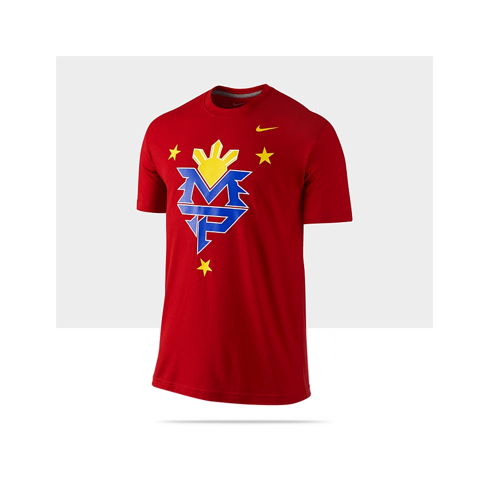  Nike Dri FIT Manny Pacquiao Logo Mens T Shirt