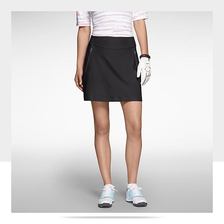 Nike Dri FIT No Sew Knit Womens Golf Skort 452803_010_A