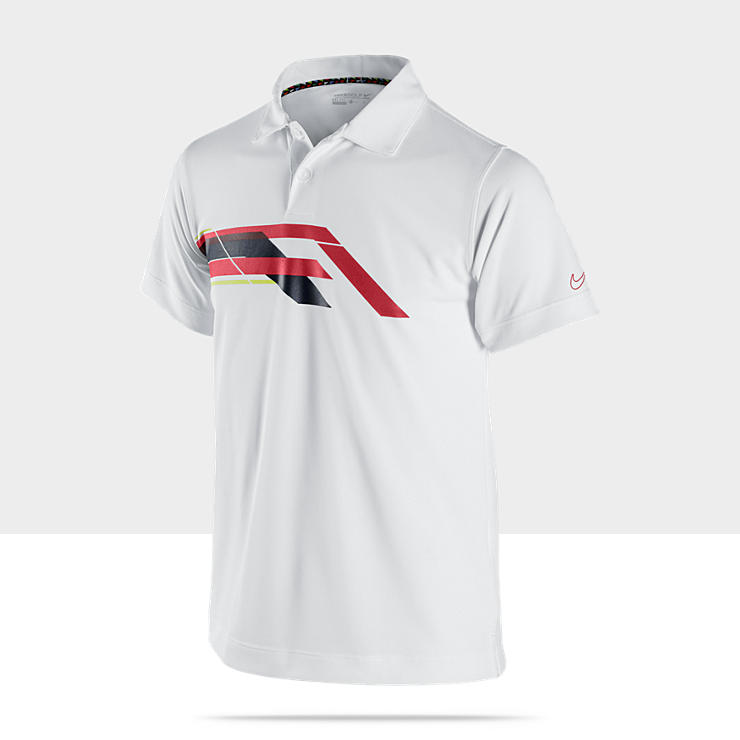 Nike Dri FIT Novelty 2 Boys Golf Polo 452598_100_A