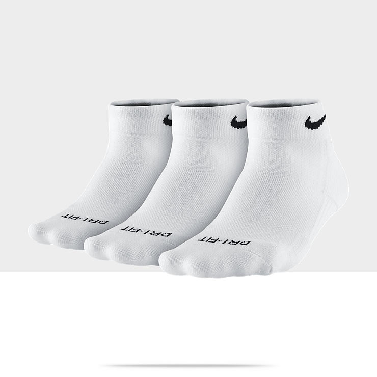 nike dri fit quarter training socks medium 3 pair $ 16 00 5