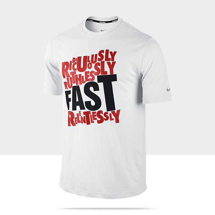 Nike Dri FIT RRR Fast Mens Running T Shirt 505146_100_A