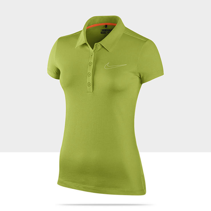 Nike Dri FIT Sport Jersey Womens Golf Polo 455918_333_A