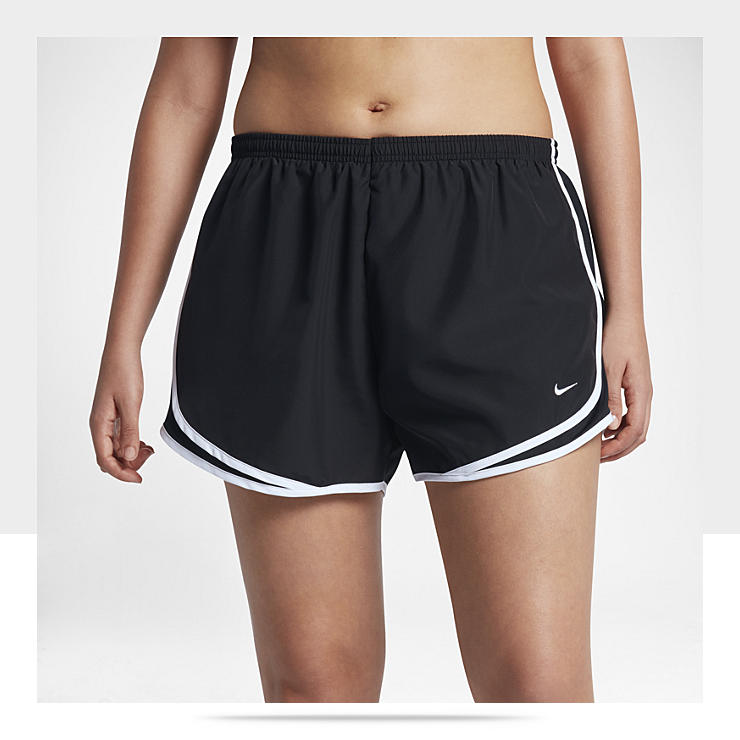 Nike Dri FIT Tempo Size 1X 3X Womens Track Shorts 387332_010_A