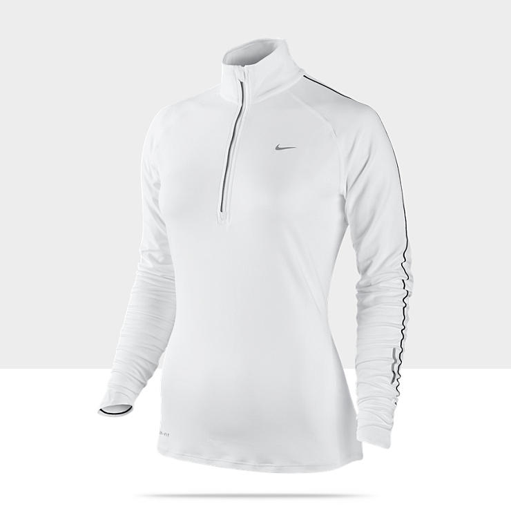 Nike Element Half Zip Womens Running Top 321646_100_A