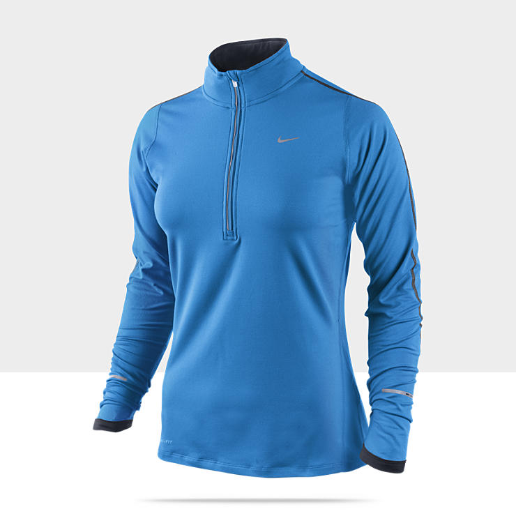 Nike Element Half Zip Womens Running Top 481320_417_A