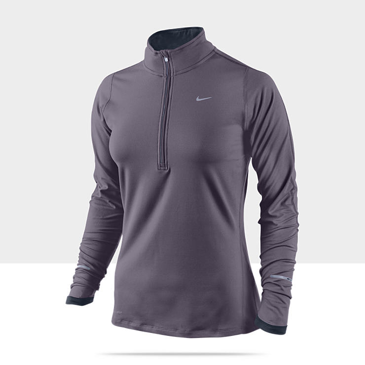 Nike Element Half Zip Womens Running Top 481320_525_A