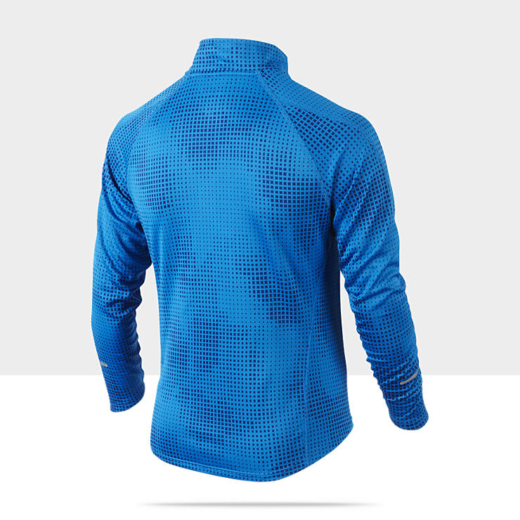  Nike Element Jacquard Boys Half Zip Running Shirt