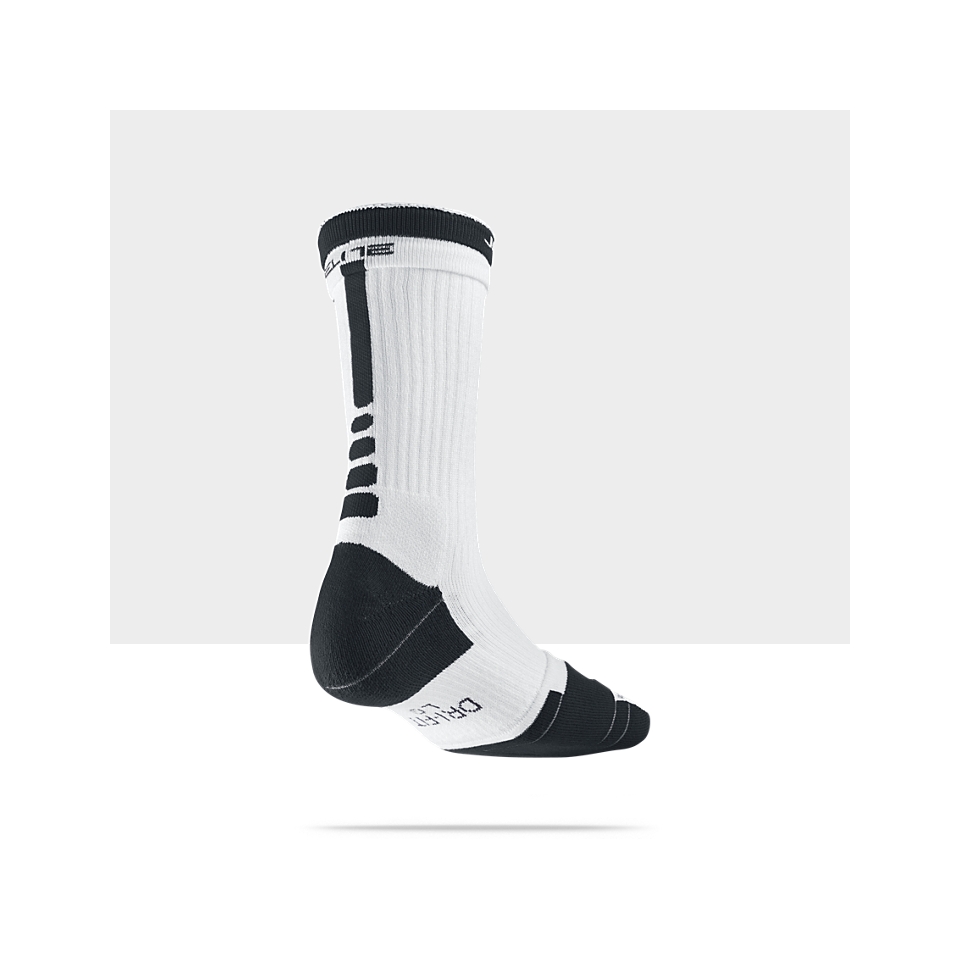  Nike Elite 2 Layer Basketball Crew Socks (Large/1 Pair)