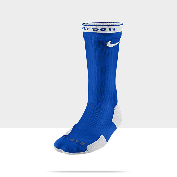  Nike Elite 2 Layer Basketball Crew Socks (Large/1 Pair)