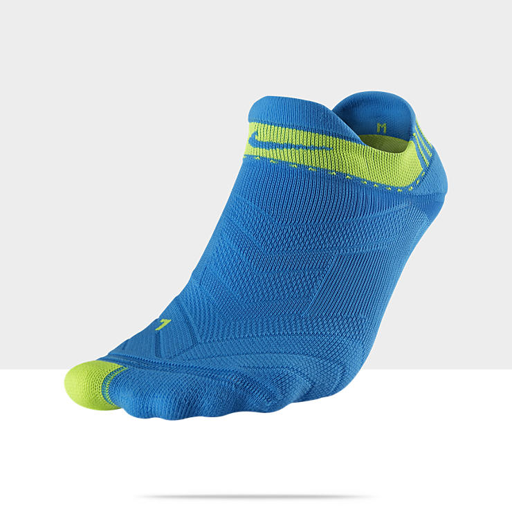  Nike Elite Flyknit Cushioned Low Cut Tab Running Socks (1 