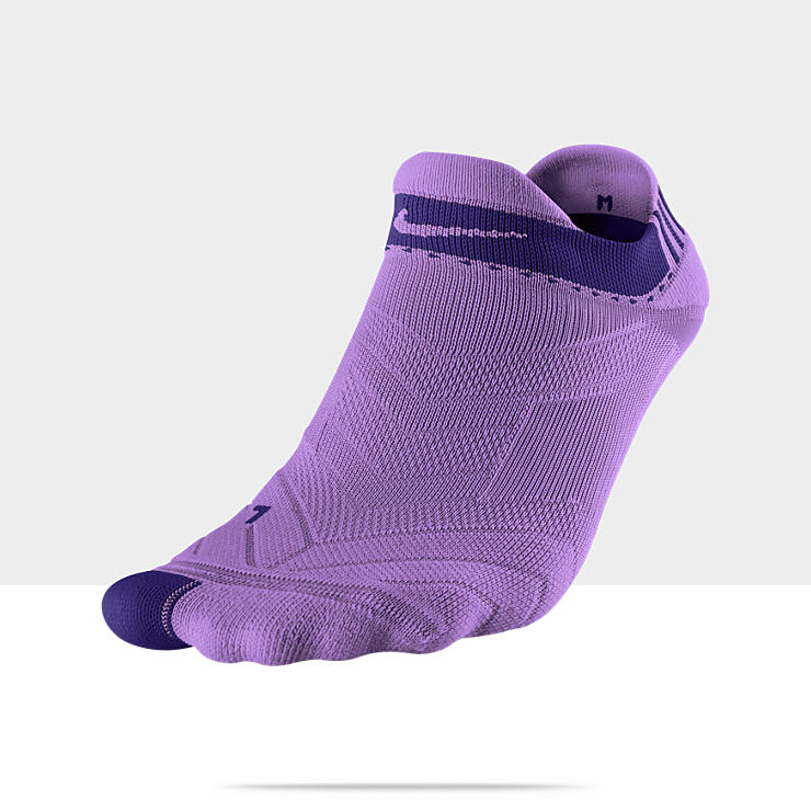  Nike Elite Flyknit Cushioned Low Cut Tab Running Socks (1 