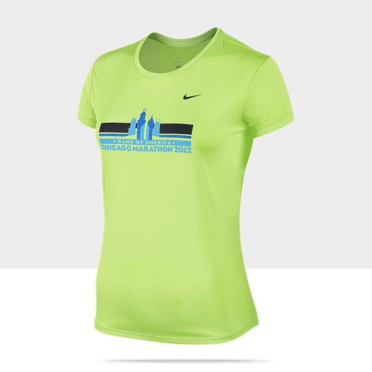  Nike Event (2012 Chicago Marathon) Womens Running T Shirt