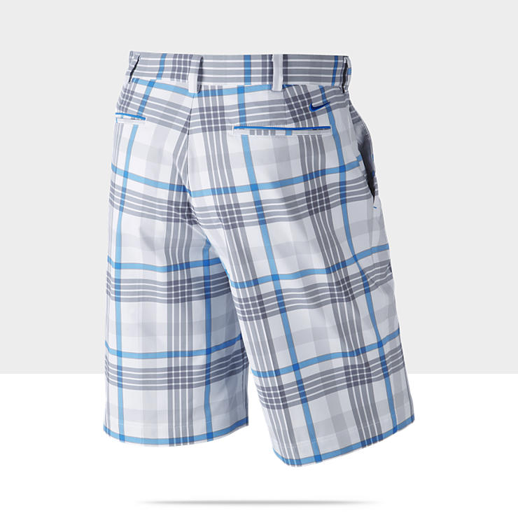 Nike Fashion Plaid Mens Golf Shorts 483588_100_B