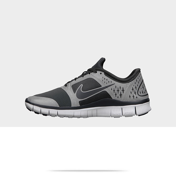 Nike Free Run 3 Shield Womens Running Shoe 535857_001_D