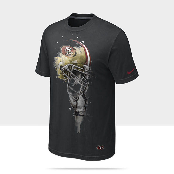nike helmet tri blend nfl 49ers men s t shirt $ 30 00 out of stock