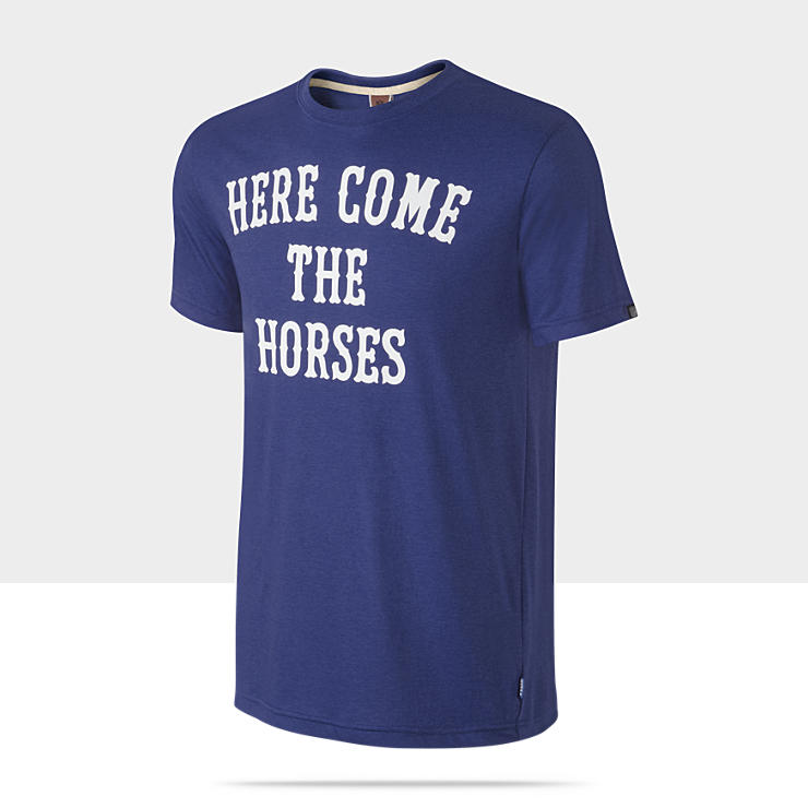 nike here come the horses nfl colts men s t shirt $ 35 00