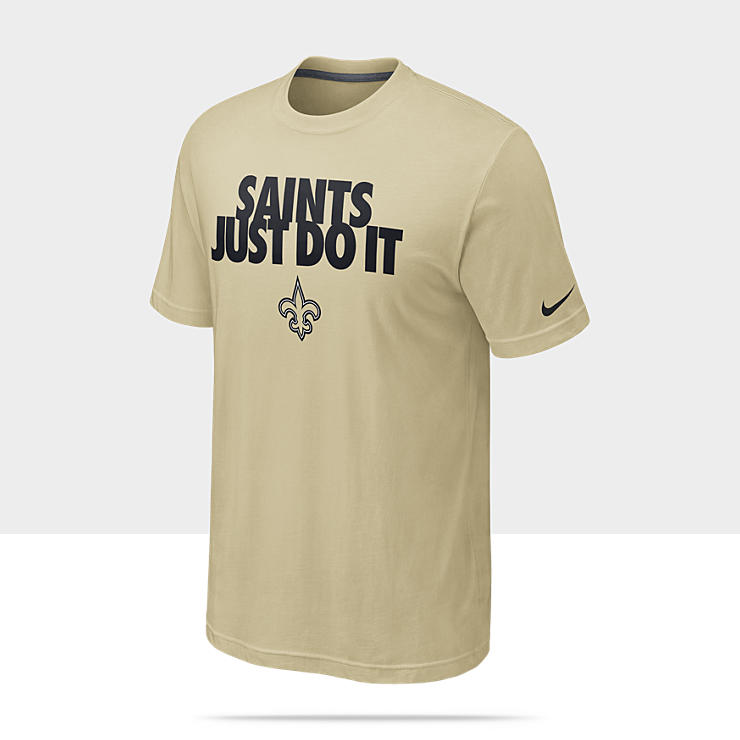 nike just do it nfl saints men s t shirt $ 28 00