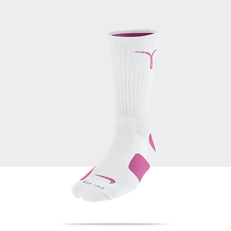  Nike Kay Yow Elite Crew Basketball Socks (Medium/1 Pair)