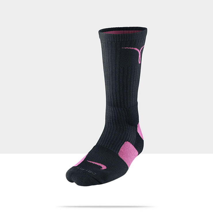  Nike Kay Yow Elite Cushioned Basketball Socks (Large/1 