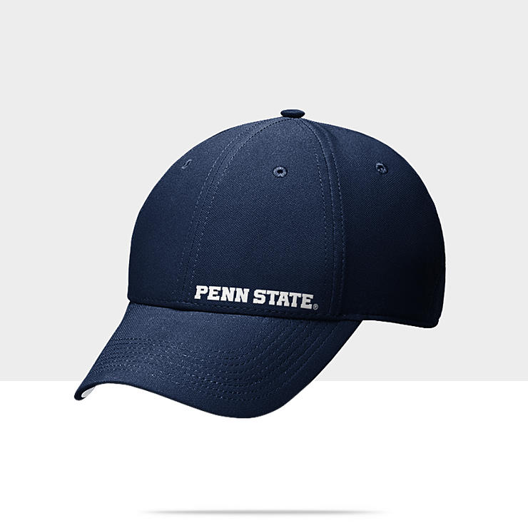 nike legacy 91 players swoosh flex penn state fitted hat $ 25 00