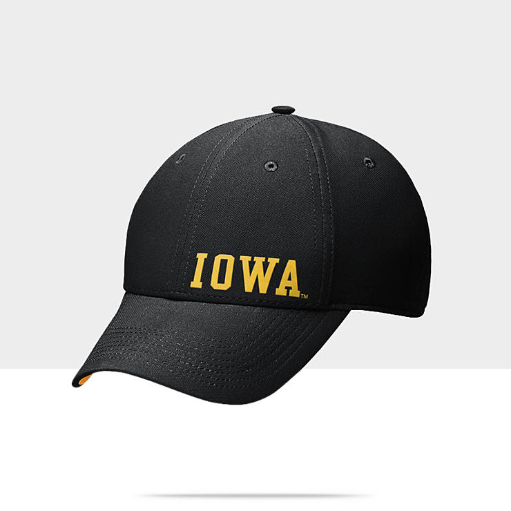 nike legacy 91 players swoosh flex iowa fitted hat $ 25 00