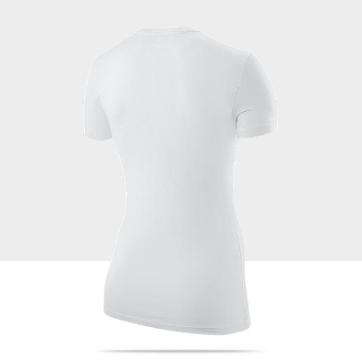 Nike Logo Womens T Shirt 484694_100_B