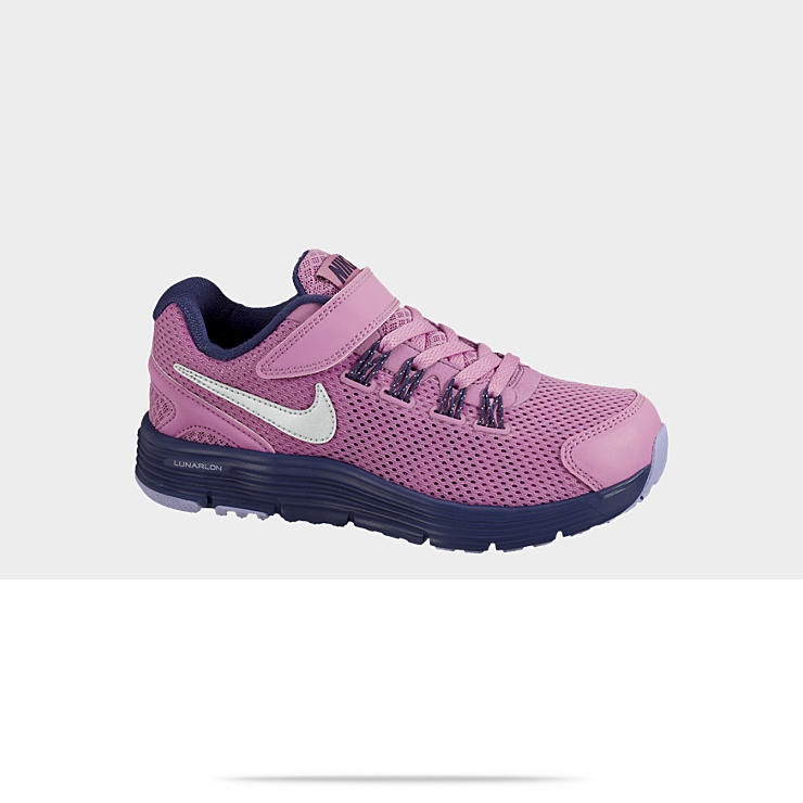  Nike LunarGlide 4 (10.5c 3y) Pre School Girls Running 