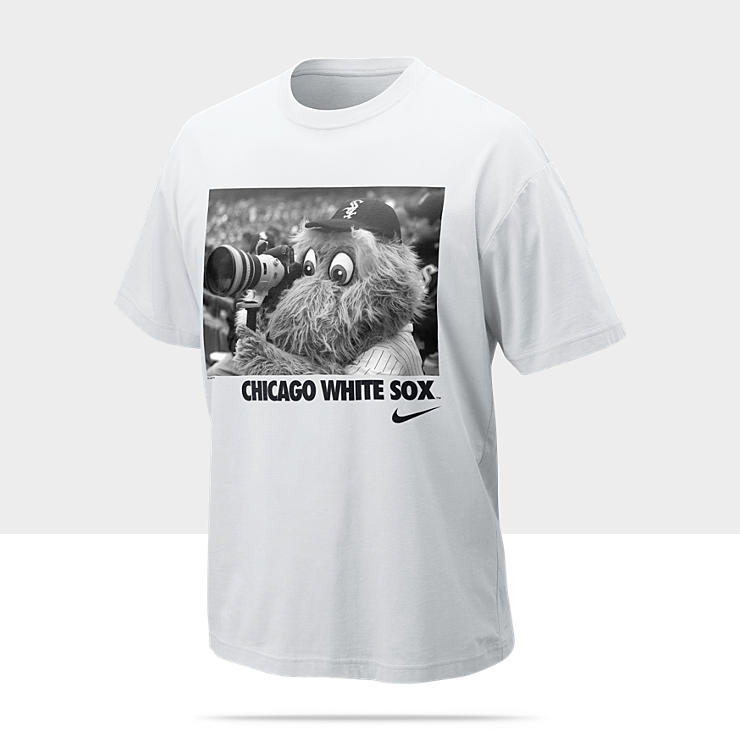 nike mascot mlb white sox men s t shirt $ 28 00