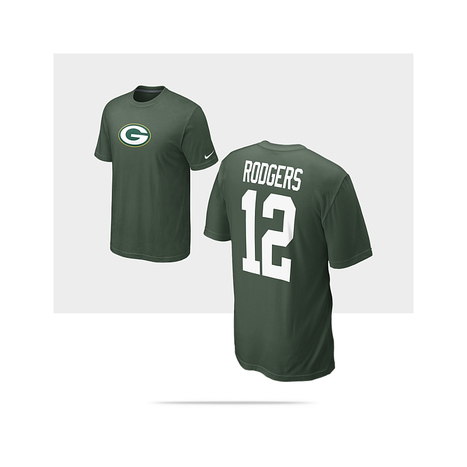   . Nike Name and Number (NFL Packers / Aaron Rodgers) Mens T Shirt