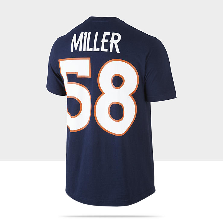 NIKE NAME AND NUMBER (NFL BRONCOS / VON MILLER)