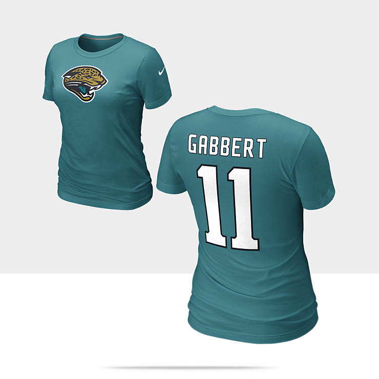    Number NFL Jaguars   Blaine Gabbert Womens T Shirt 510413_483_A