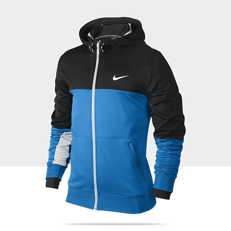 Nike Outdoor Tech Full Zip Mens Basketball Hoodie 507371_406_A