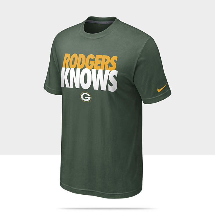  Player Knows NFL Packers   Aaron Rodgers Mens T Shirt 543903_323_A