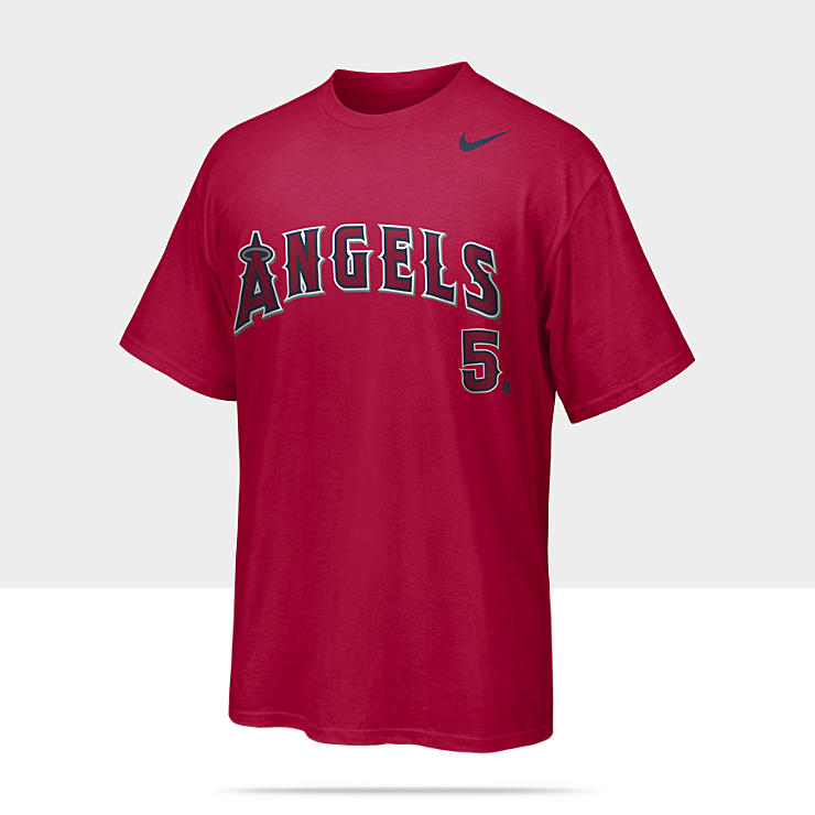 nike player number mlb angels men s t shirt $ 28 00