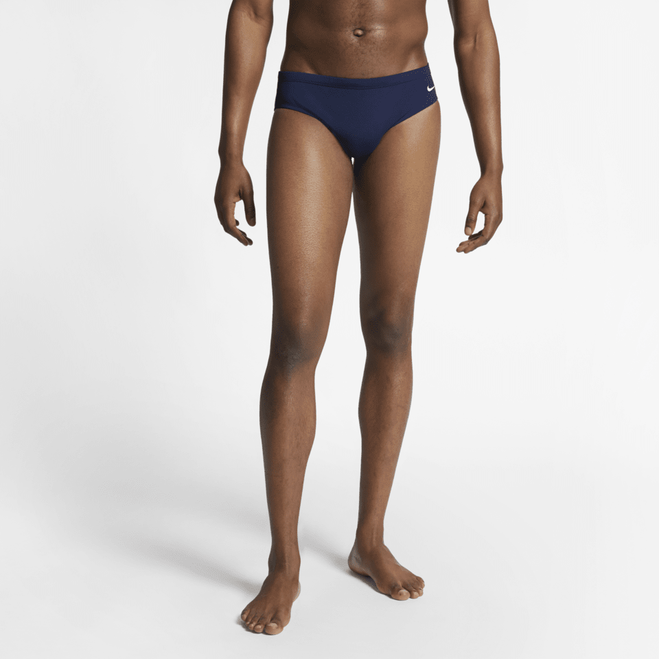 Nike Poly Core Solid Mens Swim Briefs