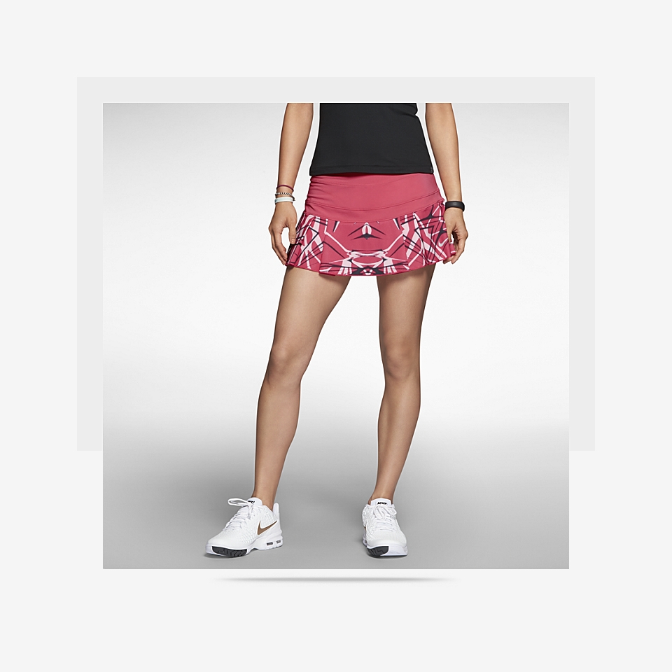 Nike Printed Pleated Woven Womens Tennis Skirt.