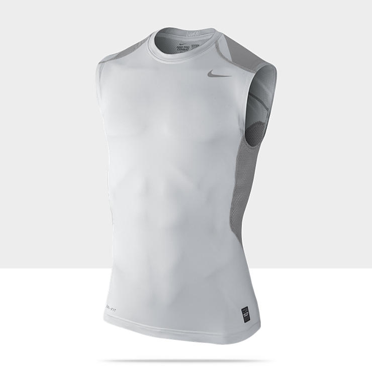 nike pro combat hypercool fitted men s sleeveless shirt $ 45 00