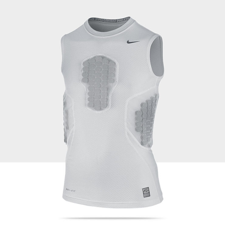   hyperstrong compression padded sleeveless boys football shirt $ 65 00