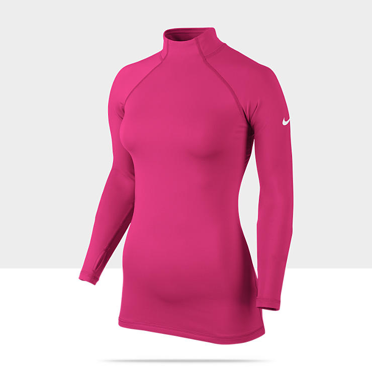  Nike Pro Hyperwarm Hydropull Fitted Womens Shirt